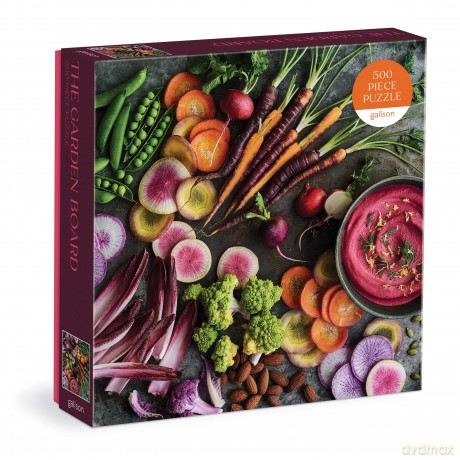 Galison 9780735377615 The Garden Board Jigsaw Puzzle, Multicoloured - Galison [PUZZLE]
