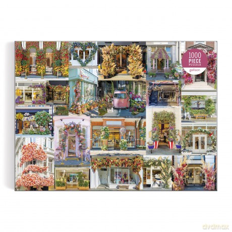 Galison 9780735377622 London in Bloom Jigsaw Puzzle, Multicoloured, 1000 - Galison [PUZZLE]