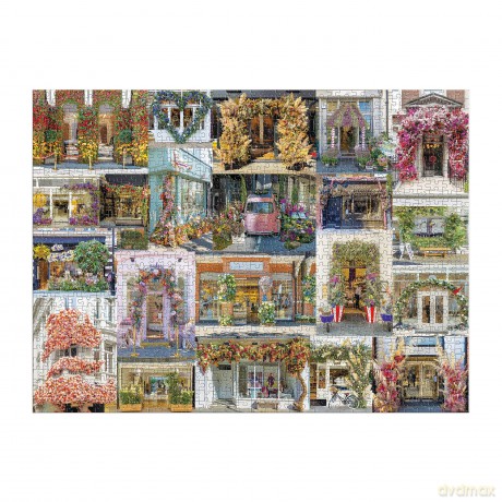 Galison 9780735377622 London in Bloom Jigsaw Puzzle, Multicoloured, 1000 - Galison [PUZZLE]