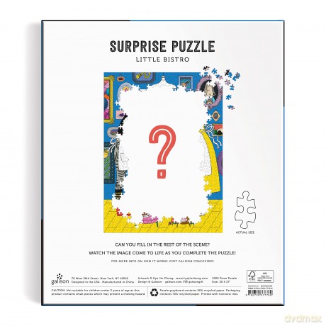 Galison 9780735377769 Jigsaw Puzzle - Galison [PUZZLE]