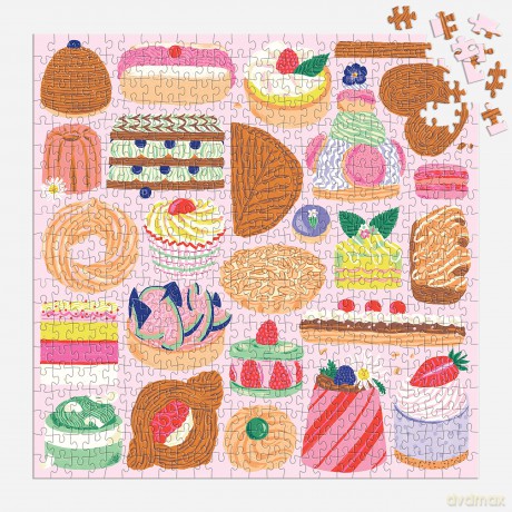 Galison 9780735377899 Jigsaw Puzzle, Multicoloured - Galison [PUZZLE]