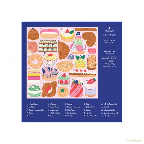 Galison 9780735377899 Jigsaw Puzzle, Multicoloured - Galison [PUZZLE]