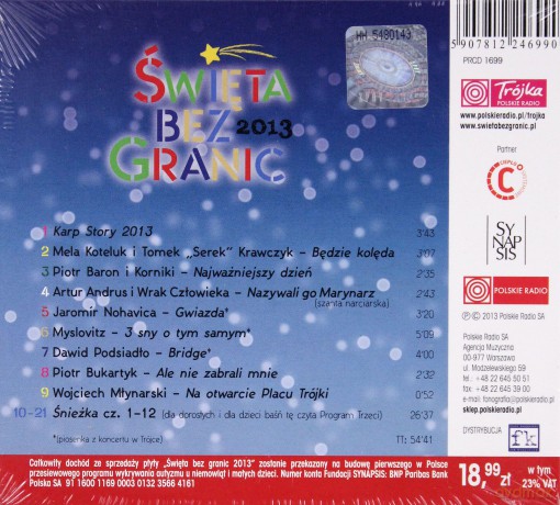 Święta bez granic 2013 (digipack) [CD]