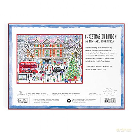 Galison 9780735378353 Jigsaw Puzzle, Multicoloured - Galison [PUZZLE]