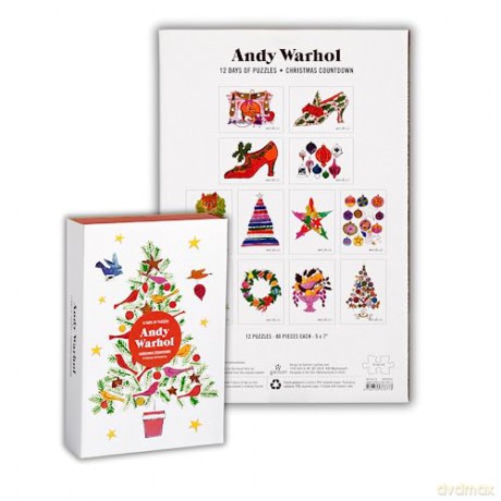 Galison 9780735378773 Jigsaw Puzzle, Multicoloured - Andy Warhol [PUZZLE]