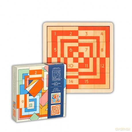 Galison 9780735378797 Jigsaw Puzzle, Multicoloured - Frank Lloyd Wright Foundation [PUZZLE]