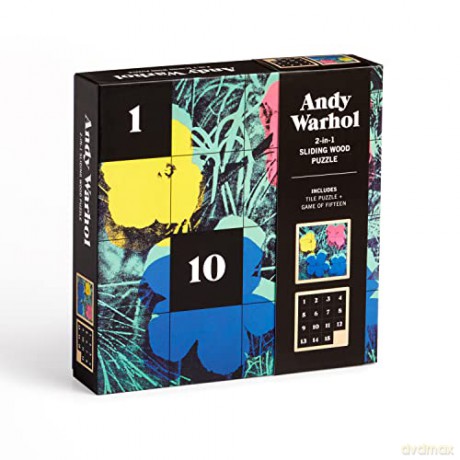 Galison 9780735378803 Jigsaw Puzzle, Multicoloured - Andy Warhol [GRA]