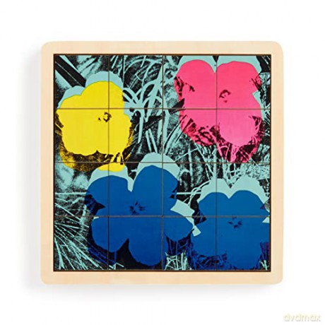 Galison 9780735378803 Jigsaw Puzzle, Multicoloured - Andy Warhol [GRA]
