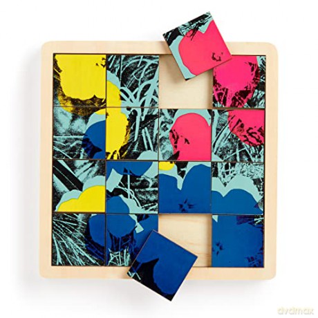 Galison 9780735378803 Jigsaw Puzzle, Multicoloured - Andy Warhol [GRA]