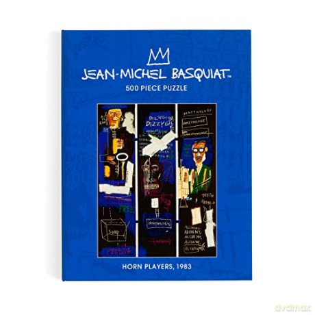 Galison 9780735379268 Jigsaw Puzzle, Multicoloured - Jean-Michel Basquiat [PUZZLE]