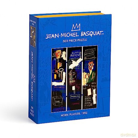 Galison 9780735379268 Jigsaw Puzzle, Multicoloured - Jean-Michel Basquiat [PUZZLE]