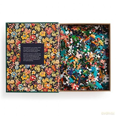 Galison 9780735380080 Jigsaw Puzzle, Multicoloured - Liberty of London Ltd [PUZZLE]