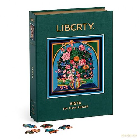 Galison 9780735380080 Jigsaw Puzzle, Multicoloured - Liberty of London Ltd [PUZZLE]