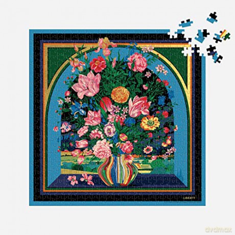 Galison 9780735380080 Jigsaw Puzzle, Multicoloured - Liberty of London Ltd [PUZZLE]