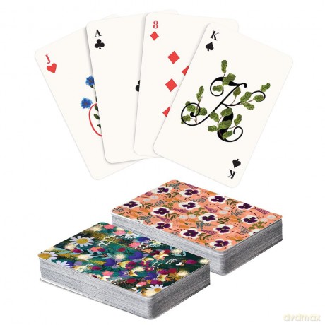 Galison Joy Laforme Plant Kingdom Playing Card Set: Set of 2 Card Decks - Galison [KARTY]