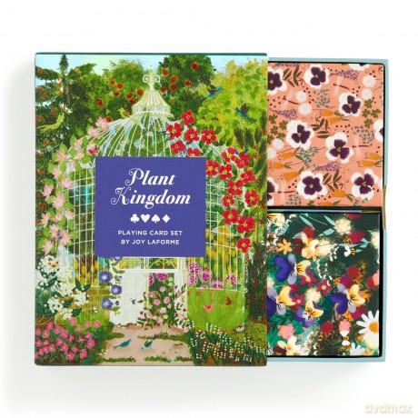 Galison Joy Laforme Plant Kingdom Playing Card Set: Set of 2 Card Decks - Galison [KARTY]