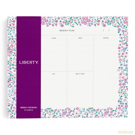 Galison Liberty Cooper Dance Weekly Notepad - Liberty of London Ltd [KSIĄŻKA]