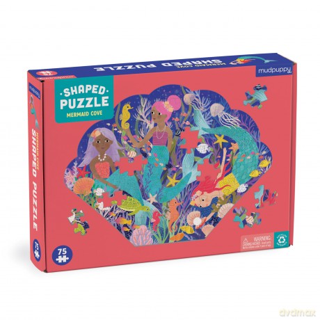 Galison Mudpuppy 9780735376472 Mermaid Cove Jigsaw Puzzle, Multicoloured - Mudpuppy [PUZZLE]