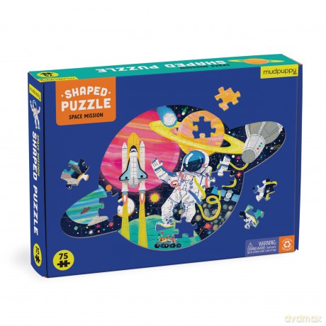 Galison Mudpuppy 9780735376502 Space Mission Jigsaw Puzzle, Multicoloured - Mudpuppy [PUZZLE]