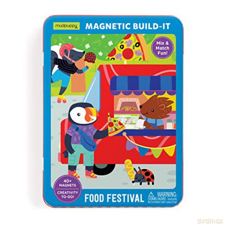 Galison Mudpuppy 9780735379152 Magnetic Play Set, Medium - Eloise Narrigan [KSIĄŻKA]