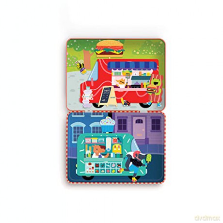 Galison Mudpuppy 9780735379152 Magnetic Play Set, Medium - Eloise Narrigan [KSIĄŻKA]