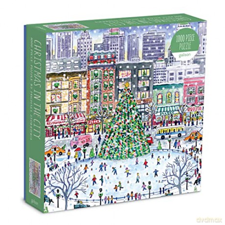 Galison Mudpuppy 9780735383098 Puzzle, City - Michael Storrings [PUZZLE]