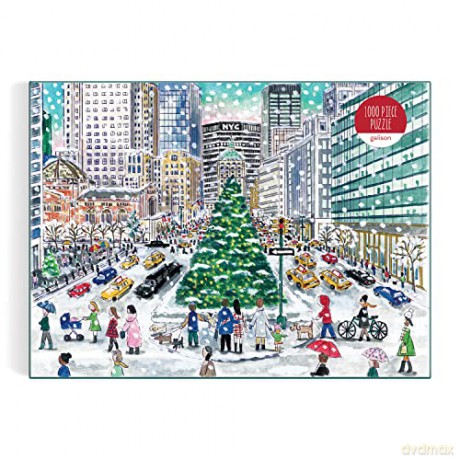 Galison Mudpuppy 9780735383098 Puzzle, City - Michael Storrings [PUZZLE]