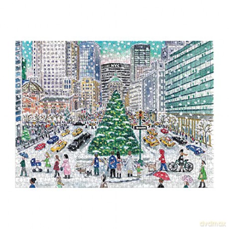 Galison Mudpuppy 9780735383098 Puzzle, City - Michael Storrings [PUZZLE]