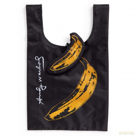 Galison Mudpuppy Andy Warhol Banana Reusable Tote Bag - Galison [KSIĄŻKA]
