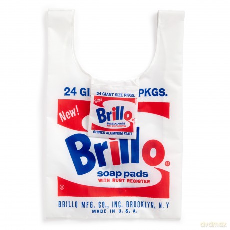 Galison Mudpuppy Andy Warhol Brillo Reusable Tote Bag - Galison [KSIĄŻKA]