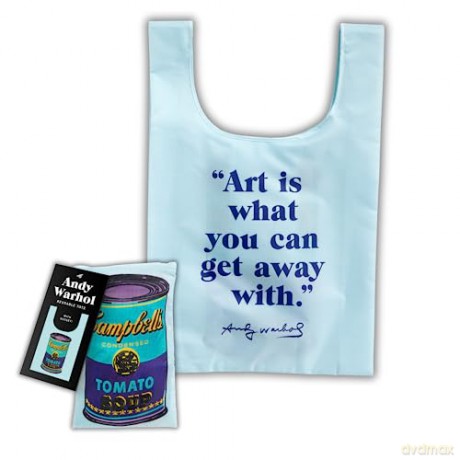 Galison Mudpuppy Andy Warhol Soup Can Reusable Tote Bag - Galison [KSIĄŻKA]