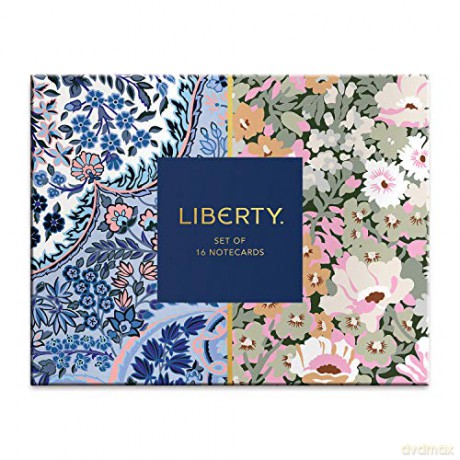 Galison Mudpuppy Liberty Floral Greeting Assortment Notecard Set: Liberty London - Liberty London [KSIĄŻKA]