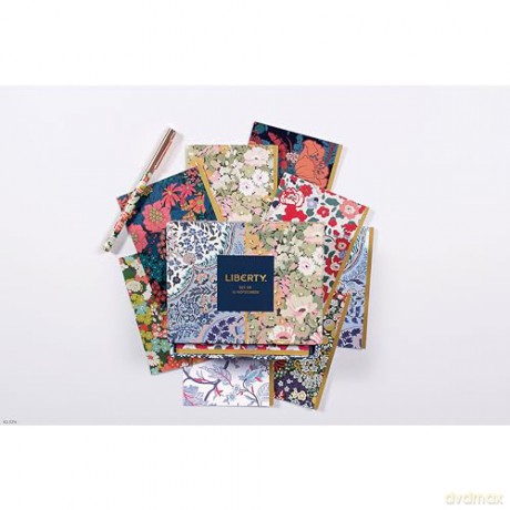 Galison Mudpuppy Liberty Floral Greeting Assortment Notecard Set: Liberty London - Liberty London [KSIĄŻKA]