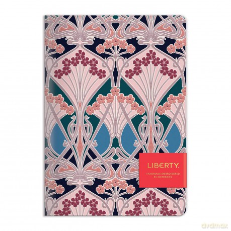Galison Mudpuppy Liberty Ianthe Handmade B5 Embroidered Journal: Liberty London - Liberty London [KSIĄŻKA]