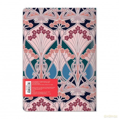 Galison Mudpuppy Liberty Ianthe Handmade B5 Embroidered Journal: Liberty London - Liberty London [KSIĄŻKA]