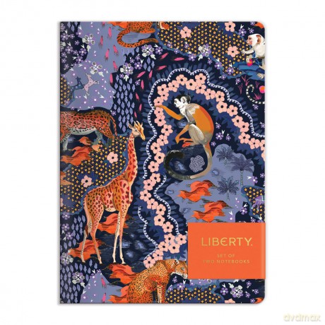 Galison Mudpuppy Liberty Maxine Writers Notebook Set: Liberty London - Liberty London [KSIĄŻKA]