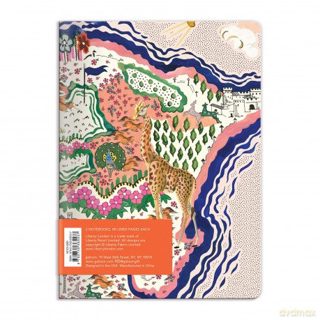 Galison Mudpuppy Liberty Maxine Writers Notebook Set: Liberty London - Liberty London [KSIĄŻKA]