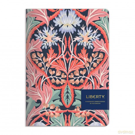 Galison Mudpuppy Liberty May Handmade B5 Embroidered Journal: Liberty London - Liberty London [KSIĄŻKA]