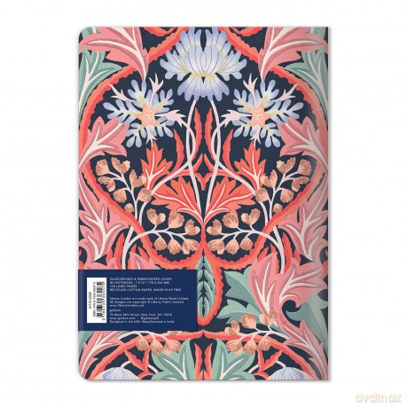 Galison Mudpuppy Liberty May Handmade B5 Embroidered Journal: Liberty London - Liberty London [KSIĄŻKA]
