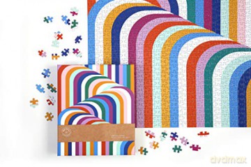 Galison Mudpuppy- Now House by Jonathan Adler Vertigo 1000 Piece Puzzle, 9780735362512 - Galison [KSIĄŻKA]