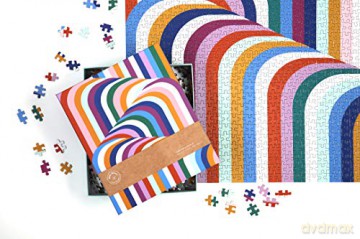 Galison Mudpuppy- Now House by Jonathan Adler Vertigo 1000 Piece Puzzle, 9780735362512 - Galison [KSIĄŻKA]