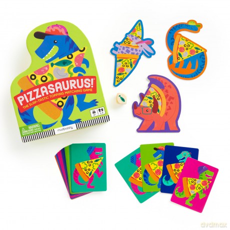 Galison Mudpuppy Pizzasaurus! Shaped Box Game - Mudpuppy [KSIĄŻKA]