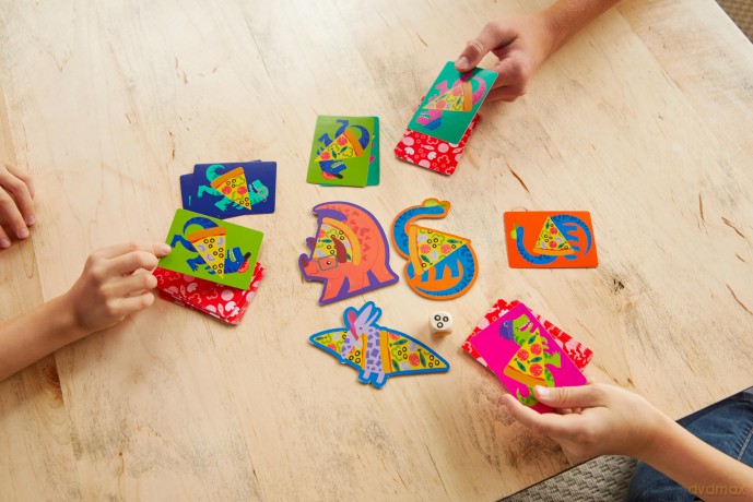 Galison Mudpuppy Pizzasaurus! Shaped Box Game - Mudpuppy [KSIĄŻKA]