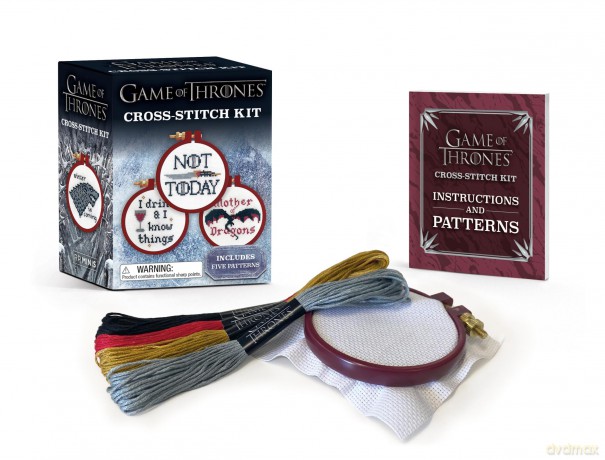 Game of Thrones Cross-Stitch Kit (Rp Minis) - Running Press [KSIĄŻKA]