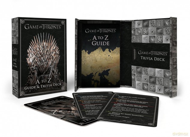 Game of Thrones: A to Z Guide and Trivia Deck - Jim McDermott [KSIĄŻKA]