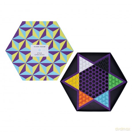 Games Room Star Checkers [KSIĄŻKA]