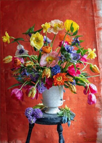 Garden Bounty Puzzle: 1,000 Piece (Artisan Puzzle) - Palmer [KSIĄŻKA]
