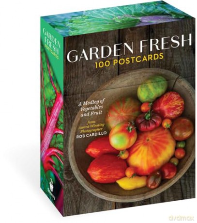 Garden Fresh, 100 Postcards: A Medley of Vegetables and Fruit from Award-Winning Photographer Rob Cardillo - Rob Cardillo [KSIĄŻKA]
