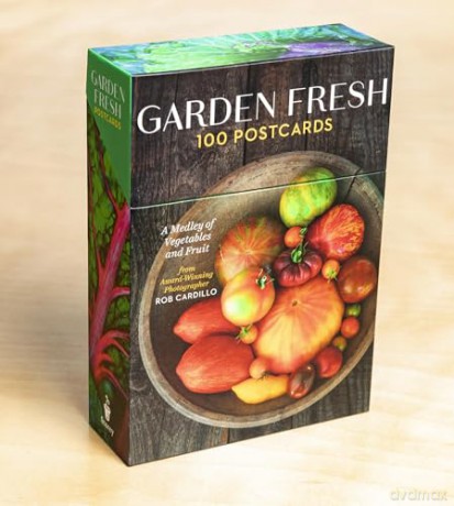 Garden Fresh, 100 Postcards: A Medley of Vegetables and Fruit from Award-Winning Photographer Rob Cardillo - Rob Cardillo [KSIĄŻKA]