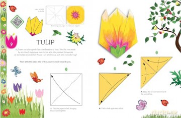 Garden in Origami, The (Origami for kids) - Rita Foelker [KSIĄŻKA]